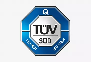 Logotipo ISO 9001 e ISO 14001