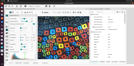 Cámaras uEye (modelos "UI") con IDS peak en Linux