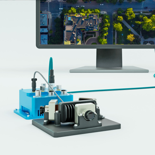 Kit de desarrollo GMSL2 frente a un monitor