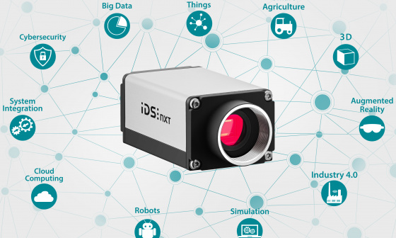 Integración de cámaras IDS NXT en sus sistemas de automatización de la producción