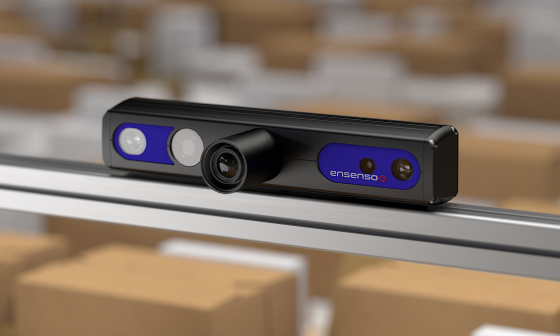 La cámara 3D Ensenso C inspecciona paquetes en logística