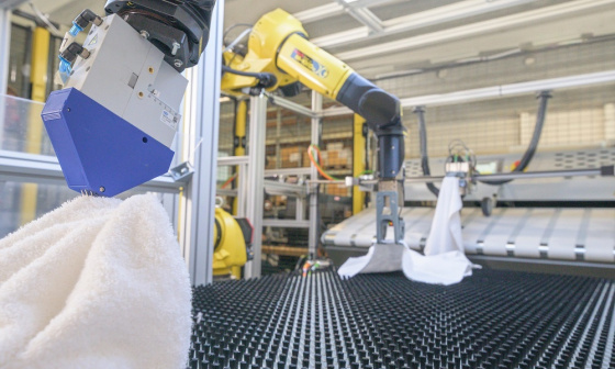 La robótica inteligente para lavanderías cierra una brecha de automatización