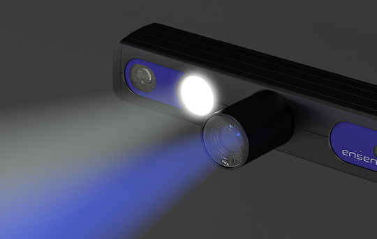 Proyector de patrones de 200 vatios y LED de luz blanca para la captura óptima de imágenes en color