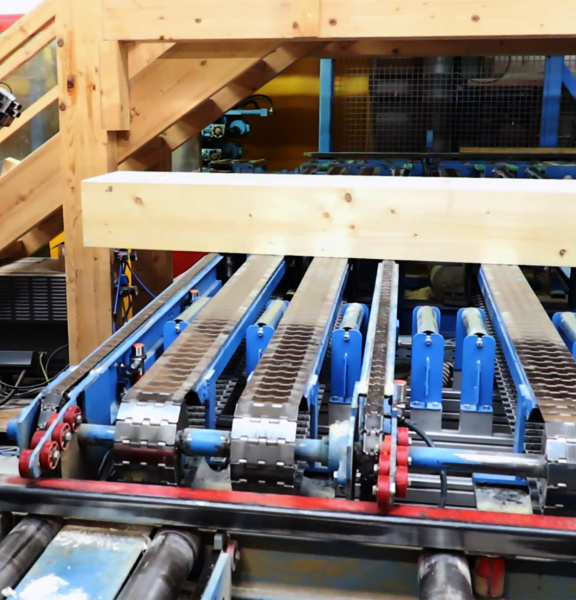 Reconocimiento 3D e impresión automáticas de vigas de madera