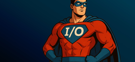 Superman con inscripción E/S