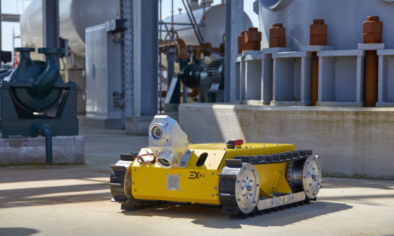 Inspection robots – with USB uEye LE