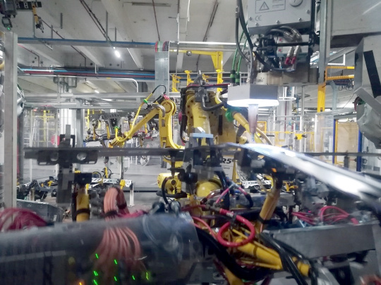 La industria del automóvil es uno de los campos de aplicación