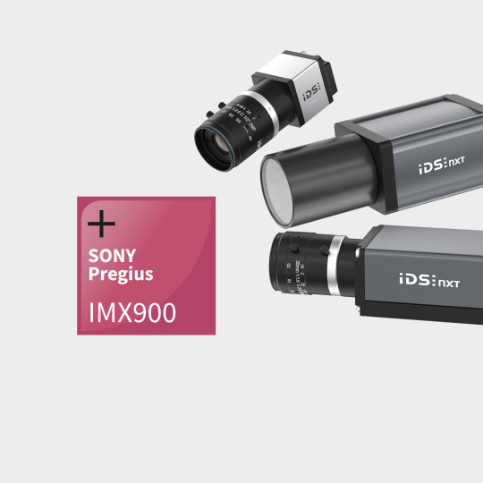 Las cámaras industriales utilizan el sensor IMX900 de Sony Pregius