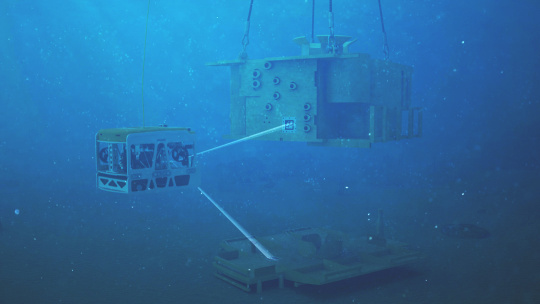 La cámara NAV CAM SUBSEA hace las veces de centro de navegación y de control de vehículos submarinos teledirigidos o autónomos