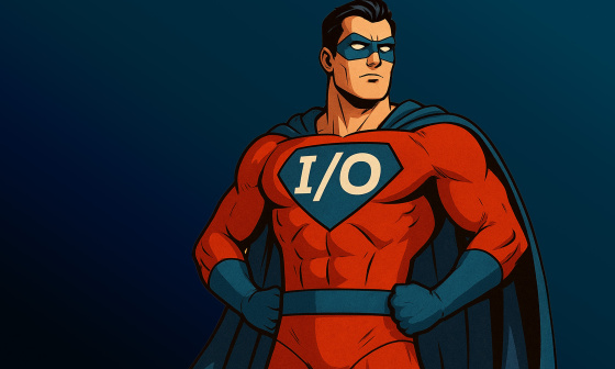 Superman con inscripción E/S