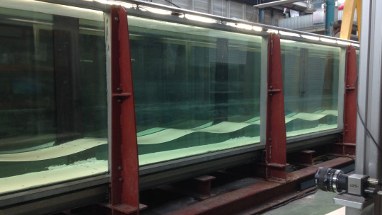 Research on wave dynamics  – with USB3 uEye CP