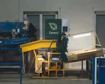 La máquina clasificadora Karevo como tecnología de clasificación óptica para el procesamiento en la explotación agrícola de patatas y cebollas