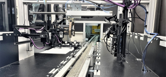 Túnel de cámara multicelda para manipulación automatizada