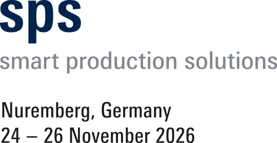 Logotipo de la feria SPS smart production solutions en Núremberg
