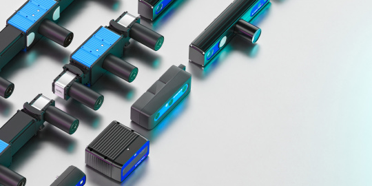 Cámaras industriales IDS 3D en varios diseños