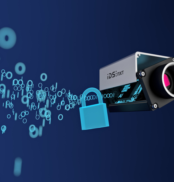 IDS NXT con carcasa abierta «KI», código y cerradura a la izquierda