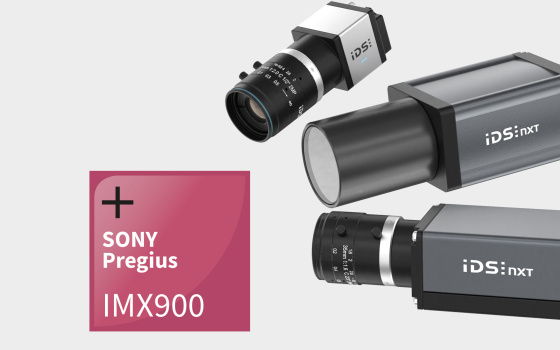 Las cámaras industriales utilizan el sensor IMX900 de Sony Pregius