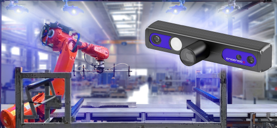Sistema de medición 3D con cámaras Ensenso C para la inspección de contenedores y las operaciones robotizadas de carga y descarga
