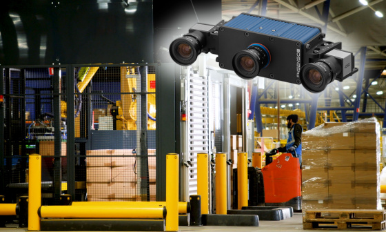 Despaletizador robotizado RODE con cámara Ensenso 3D
