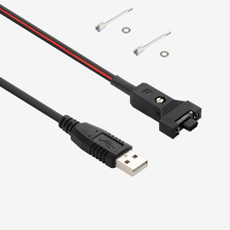USB 2.0 y E/S, cable estándar en Y, recto, 3 m
