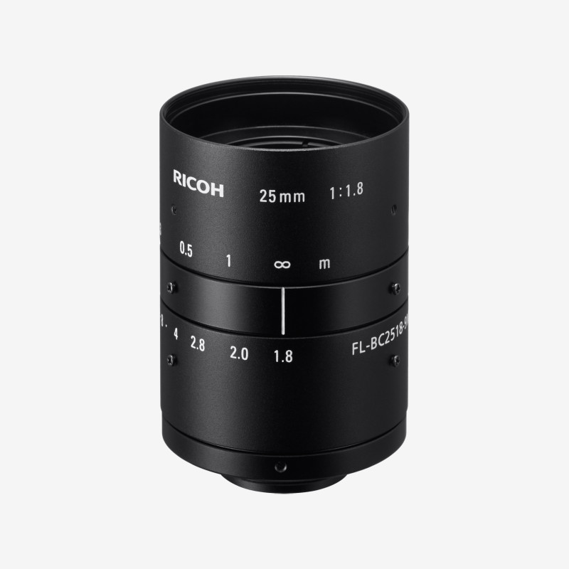 Objetivo, RICOH, FL-BC2518-9M, 25 mm, 1"