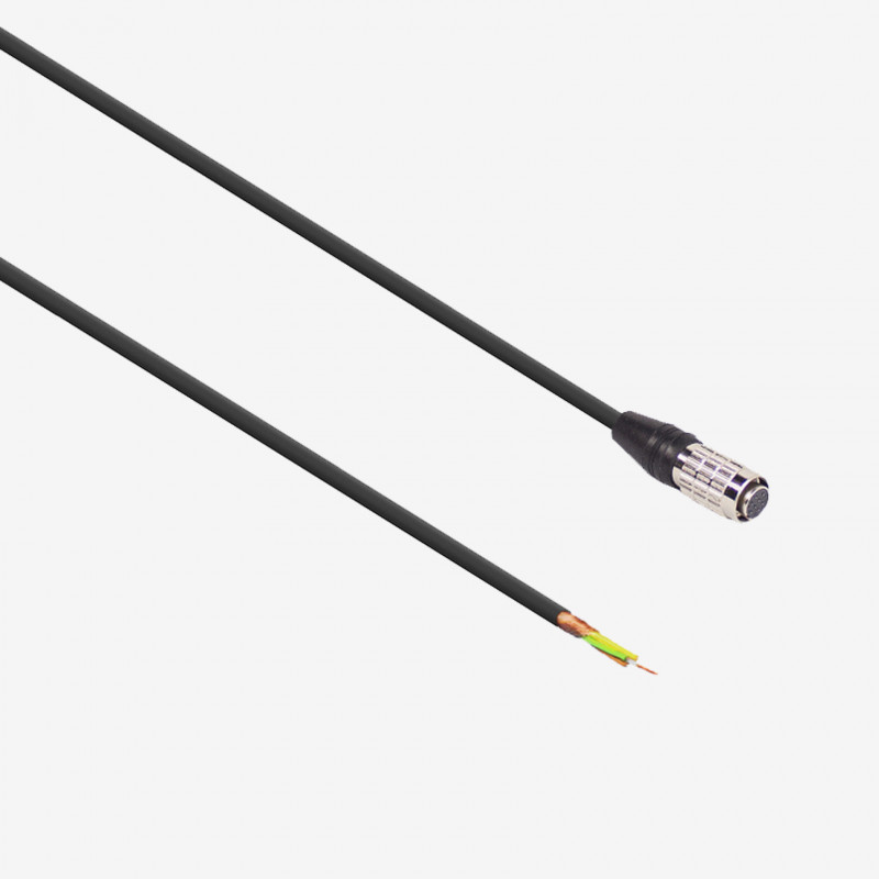 E/S, cable estándar,  recto, 5 m