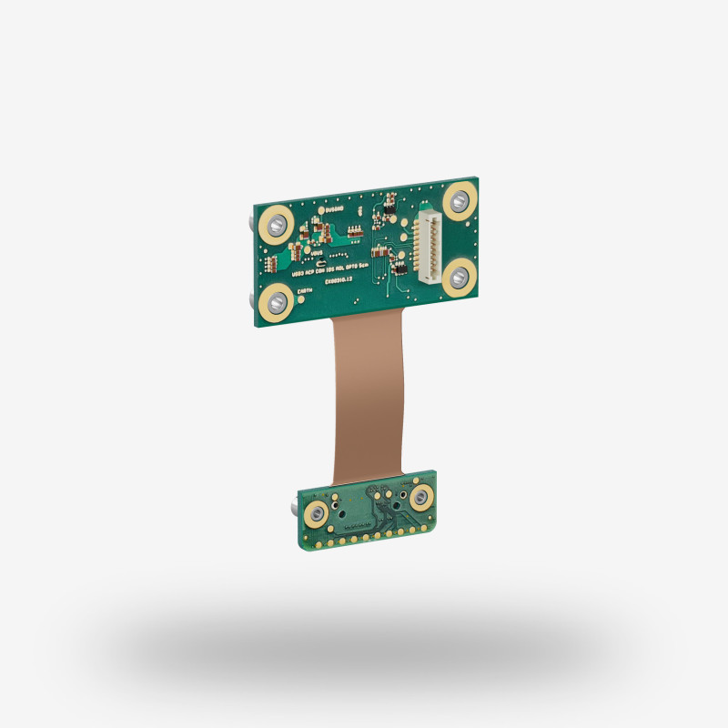 Placa de conector USB3 MicroB, Flex